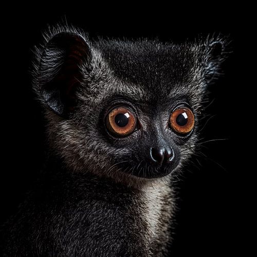 Galago Busch Baby Porträt