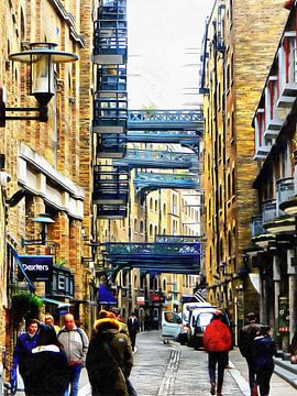 Shad Thames Street View Londres sur Dorothy Berry-Lound