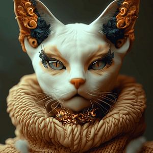 Catwoman in der Mode Mode