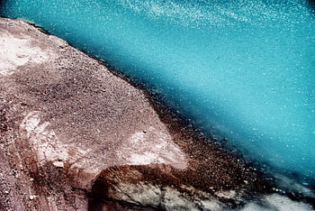 Lac de Moiry Abstrakt