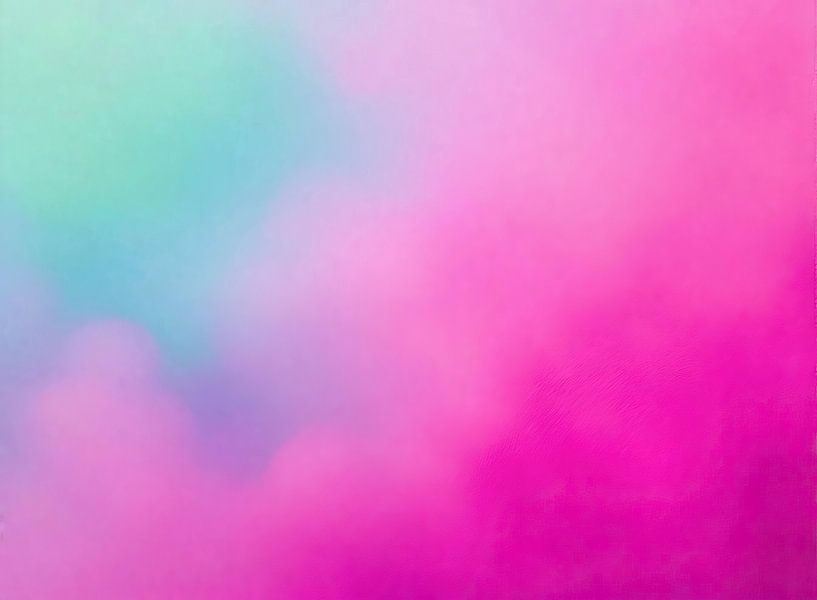 Colour gradient | Green Pink Cloud by Modern Collection