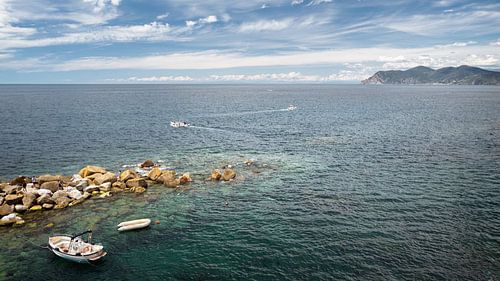 Voor de kust van Manarola