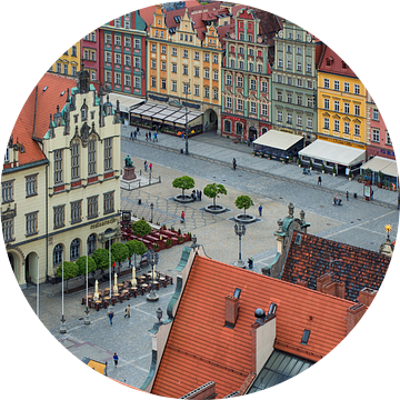 Wroclaw plein van boven. van Robinotof