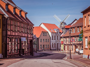 Altstadt von Röbel an der Mecklenburgische Seenplatte
