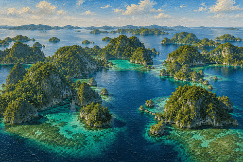 Die smaragdgrünen Inseln von Raja Ampat