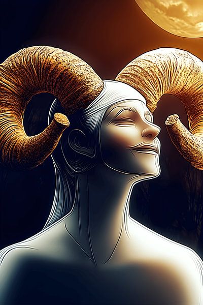 Mondaufstieg von Vythryd Arts