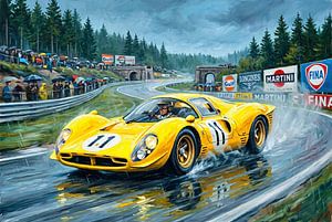 Spa-Francorchamps 1967 - Mairesse/Blaton  DNF