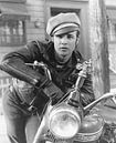 Marlon Brando in "The Wild One" 1953 von Bridgeman Images Miniaturansicht