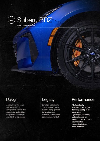 Subaru BRZ Zeitschrift von Ali Firdaus