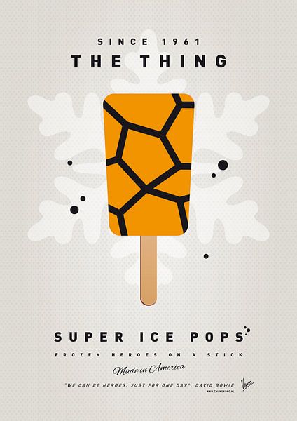 Mein SUPERHERO ICE POP - Das Ding von Chungkong Art