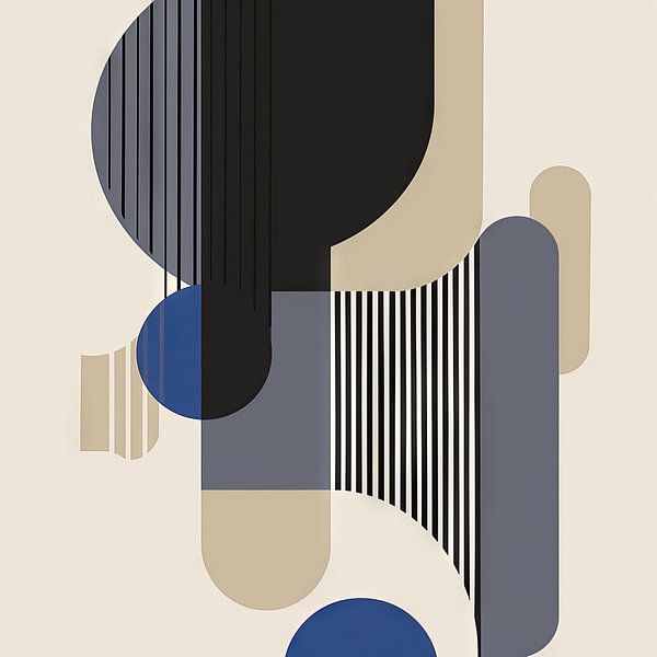 Abstrakte Formen von Poster Art Shop