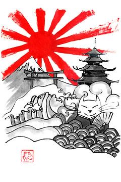 neko nihon van Péchane Sumie