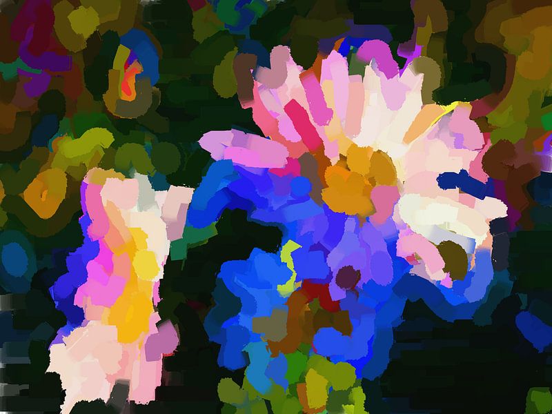 Gathering Flowers by Judith Robben