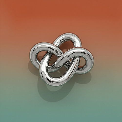 home musea chrome abstract art 2