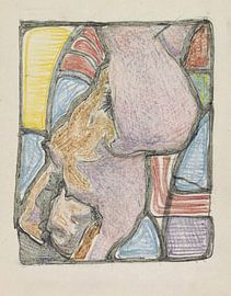 Reijer Stolk - Liggende naakte vrouw (rond 1916)