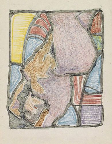 Reijer Stolk – Liegende nackte Frau (um 1916)