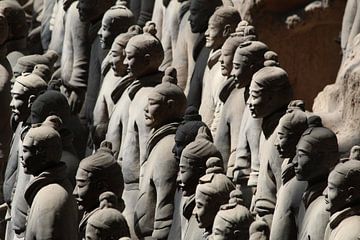 Terracotta army Xi'an China by Berg Photostore