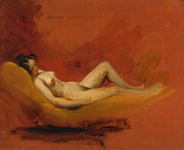 Studie van een vrouwelijk naakt, William Etty