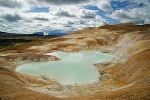 IJsland - vulkanisch landschap van Ralf Lehmann