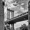 Pont de Brooklyn en noir et blanc sur Anouschka Hendriks