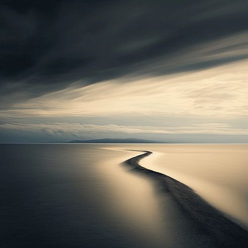 Het pad van de gloed