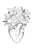 Coeur de fleur