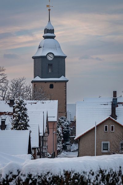 Herleshausen im Winter von Roland Brack