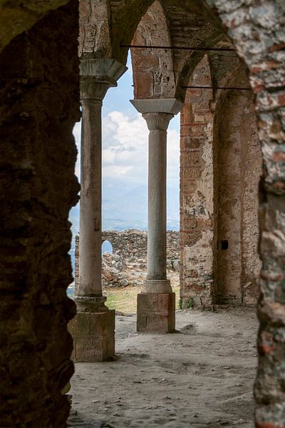 Blick von Mystras von Angela Versteijnen