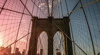 Brooklyn Bridge in New York City van Roger VDB thumbnail