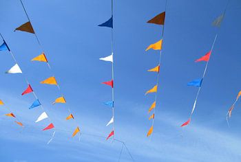 Rood, wit, blauw en oranje