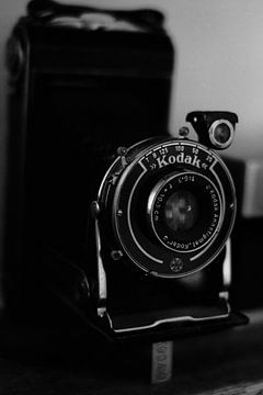 Vintage-Analogkamera | Schwarz-Weiß-Fotografie