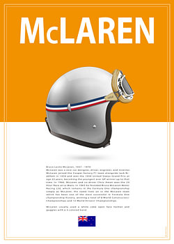Bruce McLaren Helm