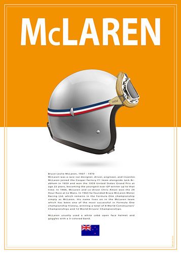 Bruce McLaren Helm
