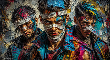 Urban Rebellion - Impasto Dreams