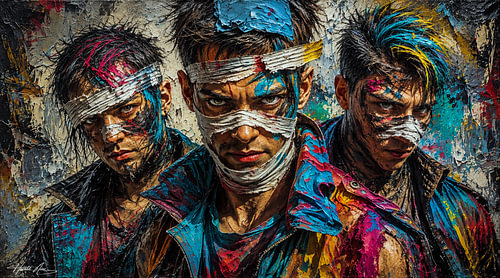 Urban Rebellion – Impasto Dreams