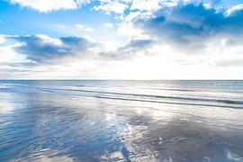 Strand an der Nordsee bei Blavand, Dänemark von Ralf Gosch