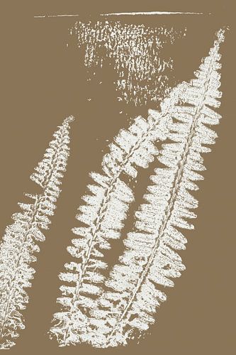 Pastel Botanicals. Gedrukte plant nr. 1