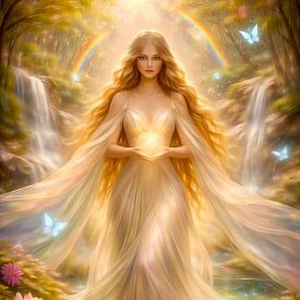 Deva de la lumière du lotus sur Ivonne Fuhren-van de Kerkhof