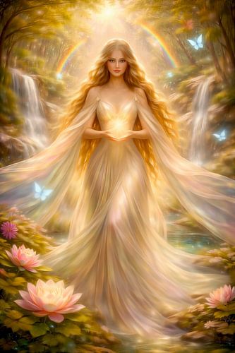 Deva de la lumière du lotus