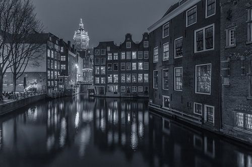 Amsterdam by Night - Oudezijds Voorburgwal - 4 by Tux Photography