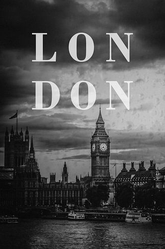 Steden in de regen: Londen