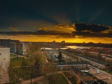 Zonsondergang in Arnhem van joost bosmans