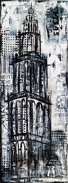 Groningen zwart wit van Janet Edens