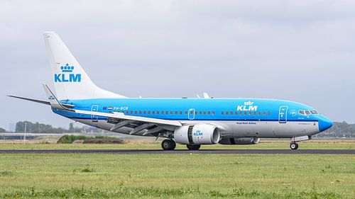 KLM Boeing 737-700 passagiersvliegtuig.