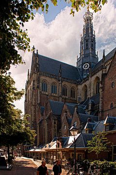 Haarlem de grote Bavokerk van Brian Morgan