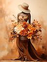 elegant African woman by PixelPrestige thumbnail
