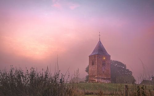 The Peperbus in Heteren during sunrise.