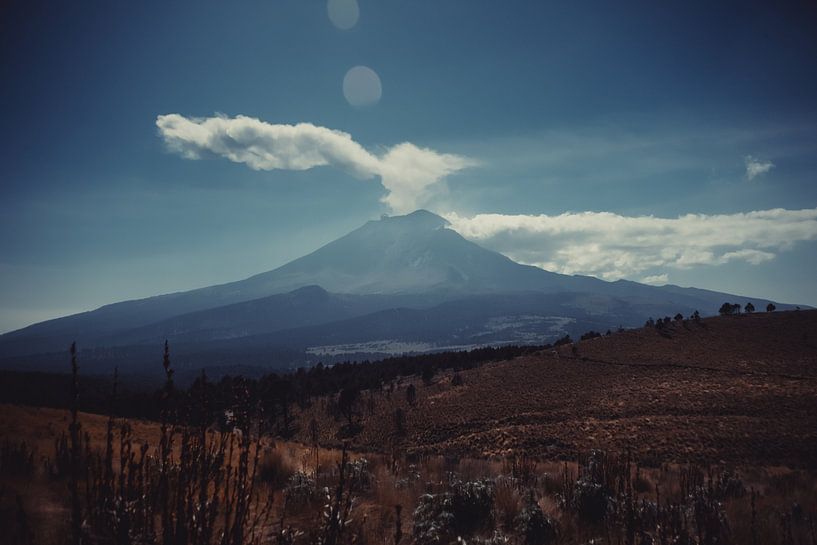 Popocatepetl, Active Vulcano in Mexico by Anahi Clemens
