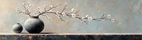 Stilleven met Bloemen van Kunst Kriebels thumbnail