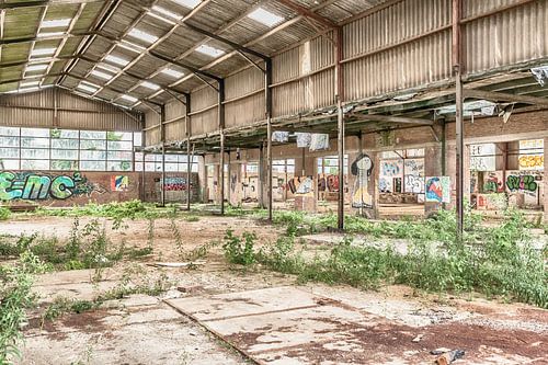 Salle abandonnée en Belgique